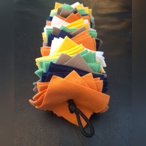 Square Snuffle Rope, Treat Dispenser, Enrichment Puzzle Dog Toy